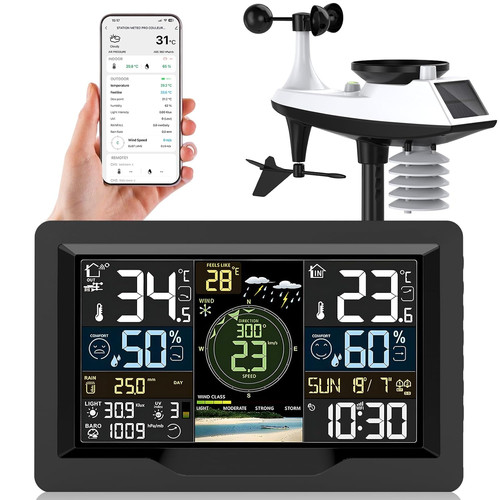 Stazione meteo professionale - stazione,