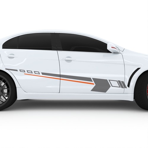 Adesivi tuning auto - , |