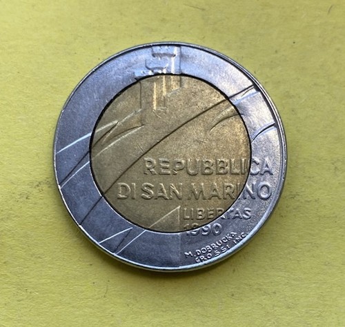 San marino 500 lire 1990 - marino,