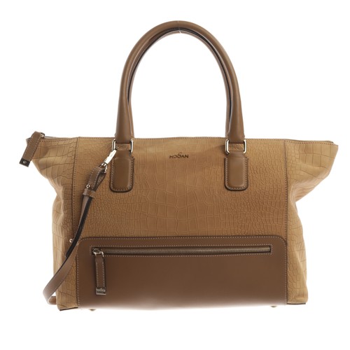 Borsa mano hogan marrone - borsa,