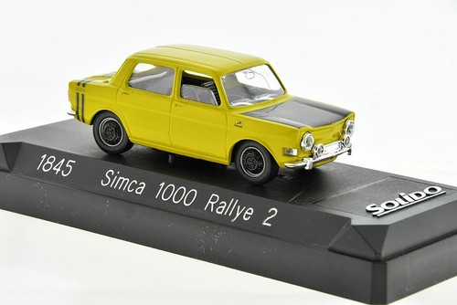 Simca 1000 rally giallo 43 - rally, 2