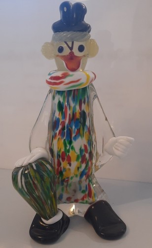 Statuina pagliaccio vintage - , in