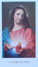 Santino holy card - santino, s.