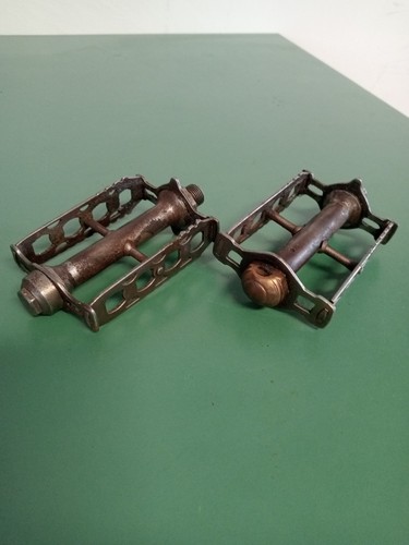 Coppia pedali bici corsa - bici, epoca