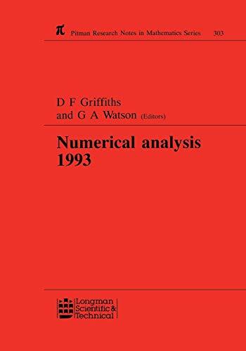 Numerical analysis 1993 - numerical,