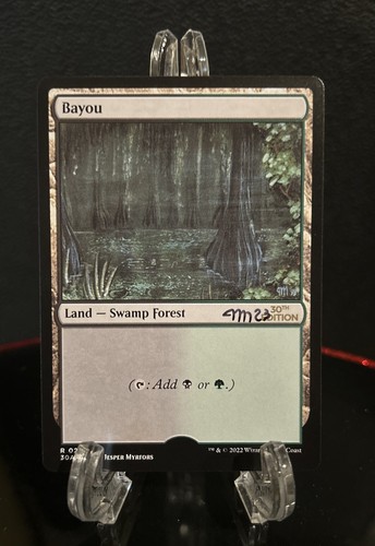 Mtg bayou firmato jesper - mtg,