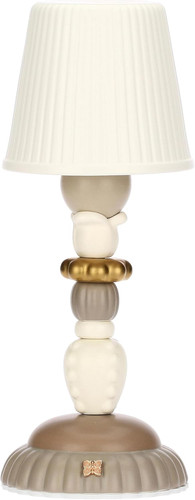 Lampada porcellana viola - in, porcellana,