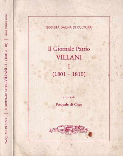Giornale patrio villani - giornale,