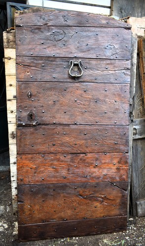 Porta antica chiodata - porta,