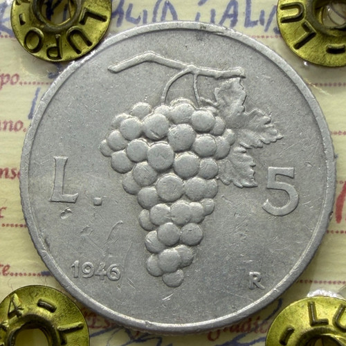 Raro lire uva 1946 - lire,