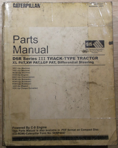 Cat caterpillar d6r serie iii - caterpillar,
