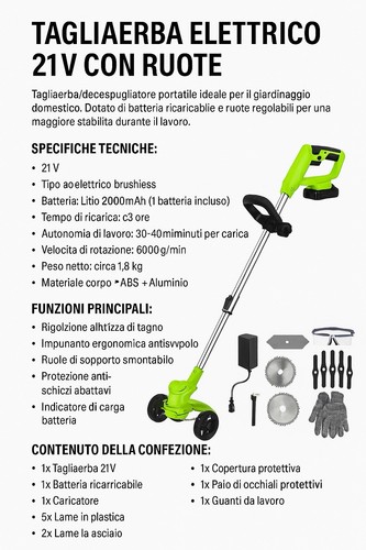 Taglia erba decespugliatore - erba, a
