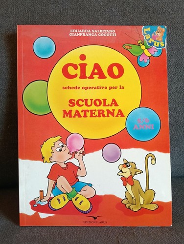 Libro vintage bambini ciao - libro,