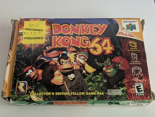 Donkey kong damaged box - donkey,