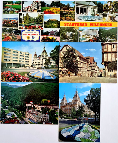 Bad wildungen postcards - wildungen,