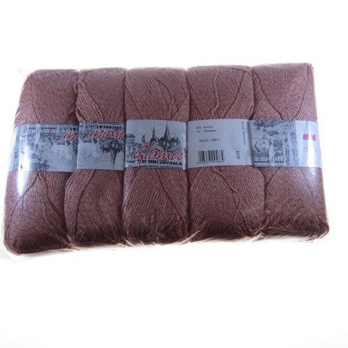Gomitoli acrilico lame - acrilico/lame', rosa