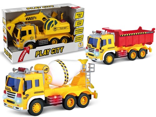 Camion cantiere colorato a - camion,