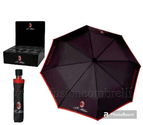 Ombrello milan tascabile - milan,