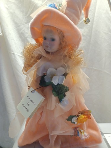 Bambola fatina in ceramica - bambola,
