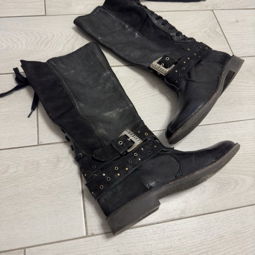 Miss sixty leather high boots - sixty,