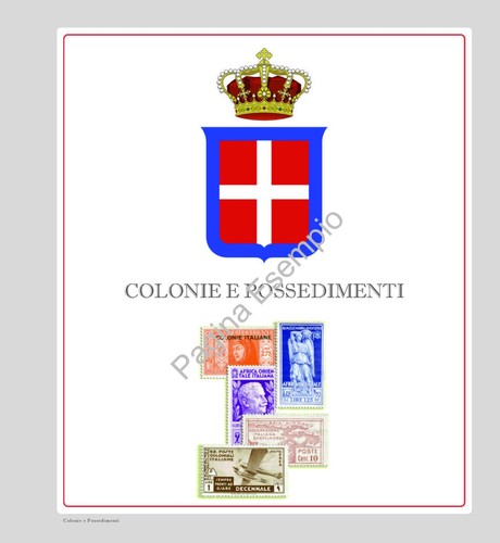 Fogli album francobolli tutte