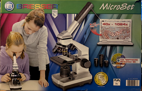 Microscopio bresser 40x - bresser, 40x-1024x