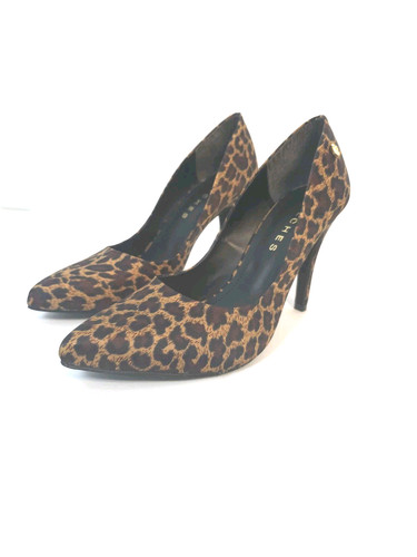 Decolte donna tacco leopardato