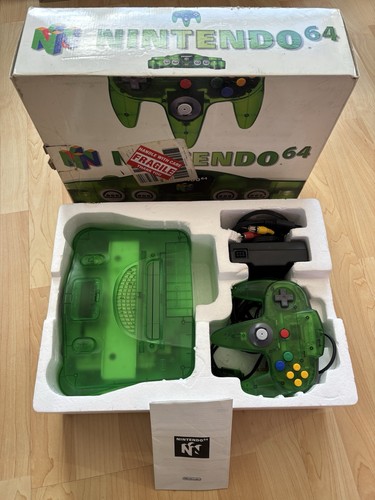 Console nintendo n64 verde - console, 64