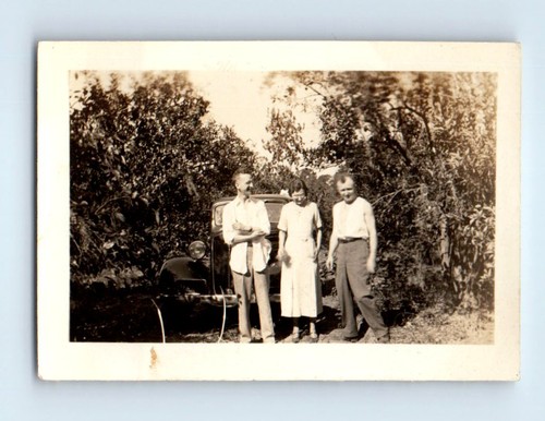 Vecchia foto vintage - , trio