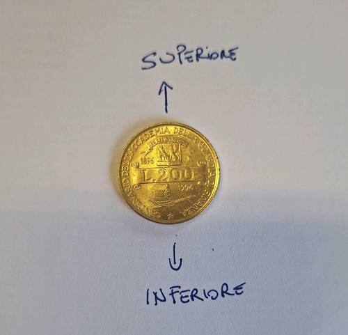 Moneta 200 lire - moneta,