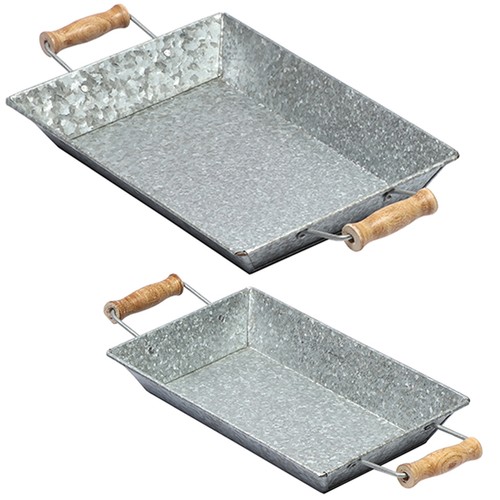 Set vassoi vintage in - 2,