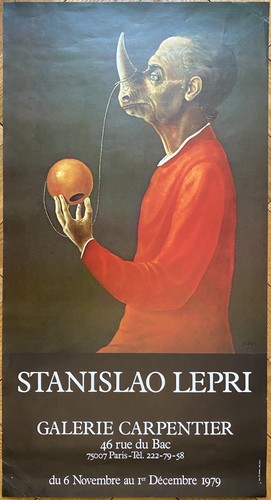 Stanislao lepri poster mostra - stanislao,