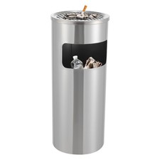 Pattumiera acciaio inox 30l - acciaio,