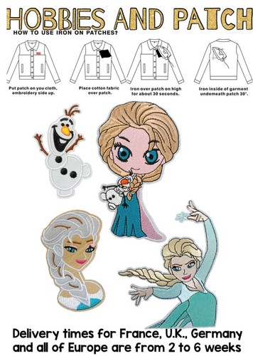 Patch elsa anna frozen olaf - elsa,