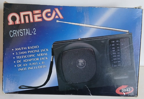 Vintage radio omega - omega, cristal