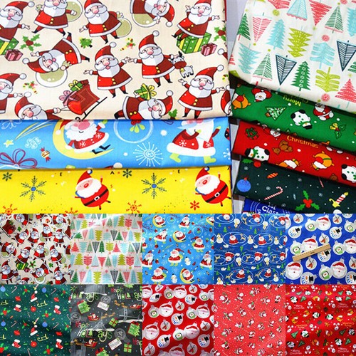 Natale cotone tessuto - 1,6m,