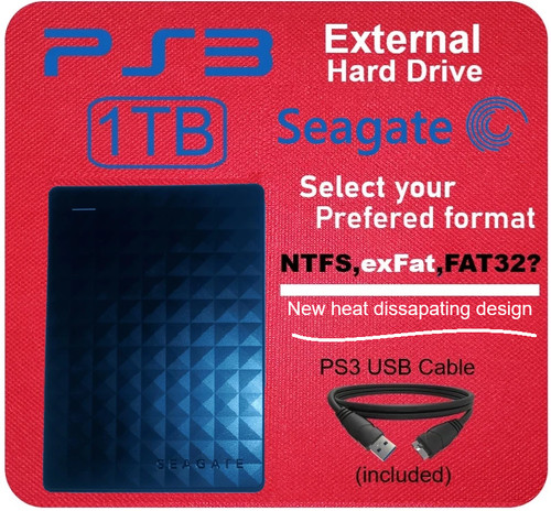 Hard disk esterno - ps3, 1tb