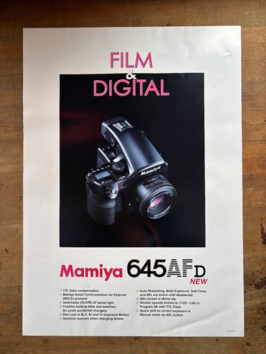 Poster originale mamiya 645 - poster,