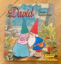 David Gnomo 1986 Album Figurine Panini 100% Completo, Originale, Ottimo Stato