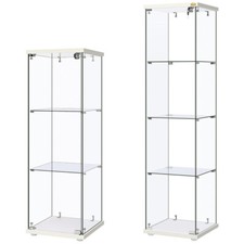 3/4-Shelf Glass Display