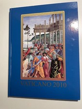 2010 Vaticano Libro Annata Folder Album Ufficiale Completo con Annata