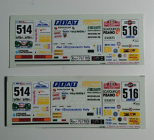 DECALS 1/43 Fiat Cinquecento