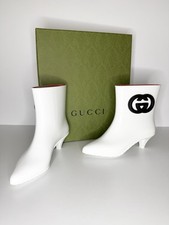 Gucci Ankle Boots / White -