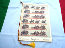 esercito italiano  calendario ww1 ww2 coloniale ufficiale artiglieria a cavallo