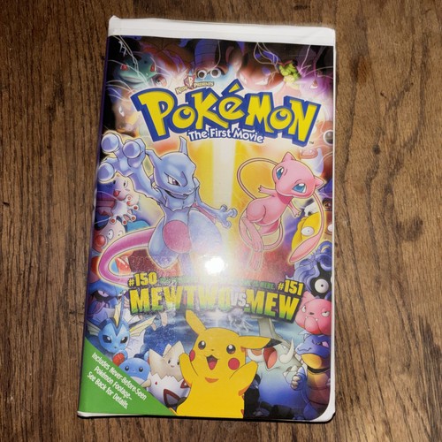 Pokemon first movie vhs - vhs, tape