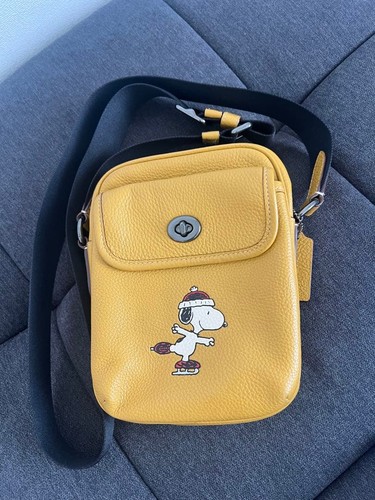 Borsa tracolla coach - borsa, snoopy