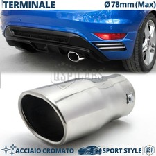 Terminale scarico ovale - scarico,
