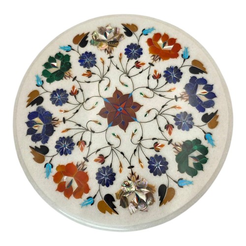 Pietra dura marmo intarsiato - dura,