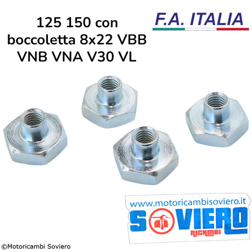Dadi ruota vespa - dadi,