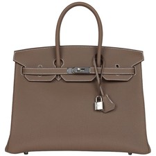 Hermès birkin etoupe togo - hermès, 35